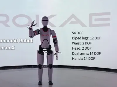 ROKAE Launches Human.X Bipedal Humanoid Robot for Industrial Applications - Read article Human.X