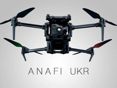 View ANAFI UKR specifications and details ANAFI UKR - Parrot robot model