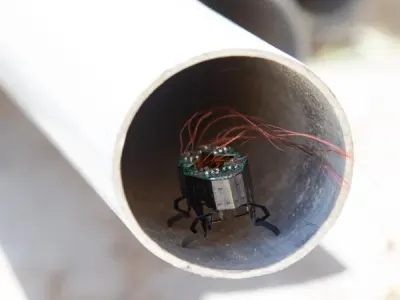 CLARI (Compliant Legged Articulated Robotic Insect) 4