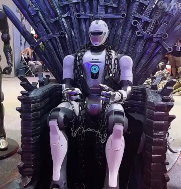 T800 humanoid robot reel