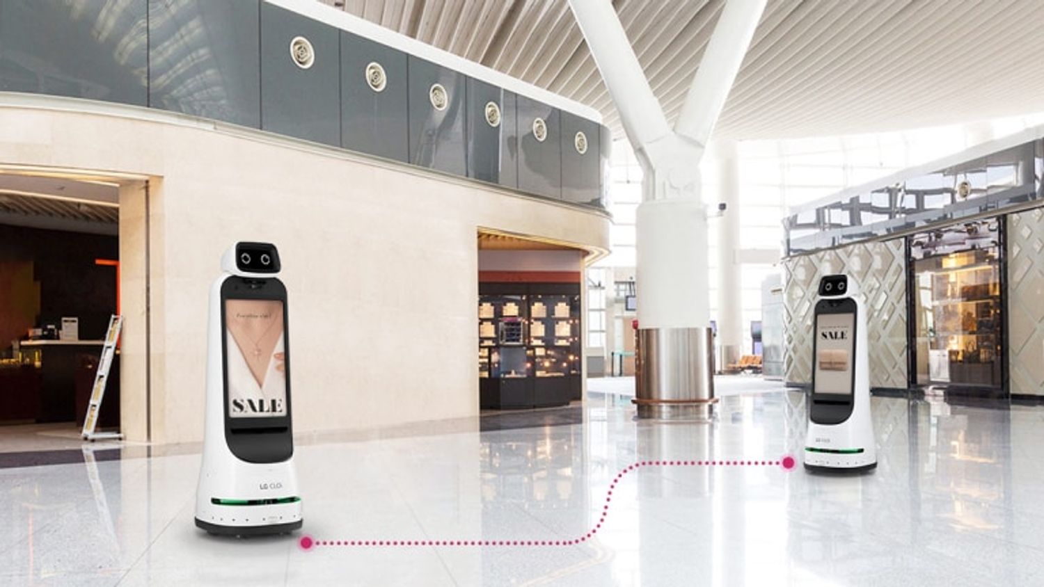 View CLOi GuideBot specifications and details CLOi GuideBot - LG Electronics robot model