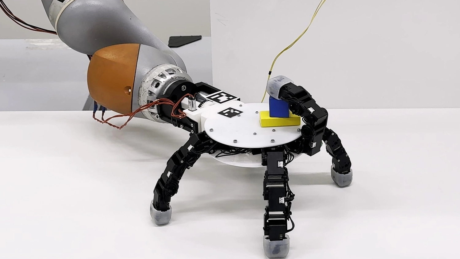 View Bimodal Crawling Hand specifications and details Bimodal Crawling Hand - EPFL robot model
