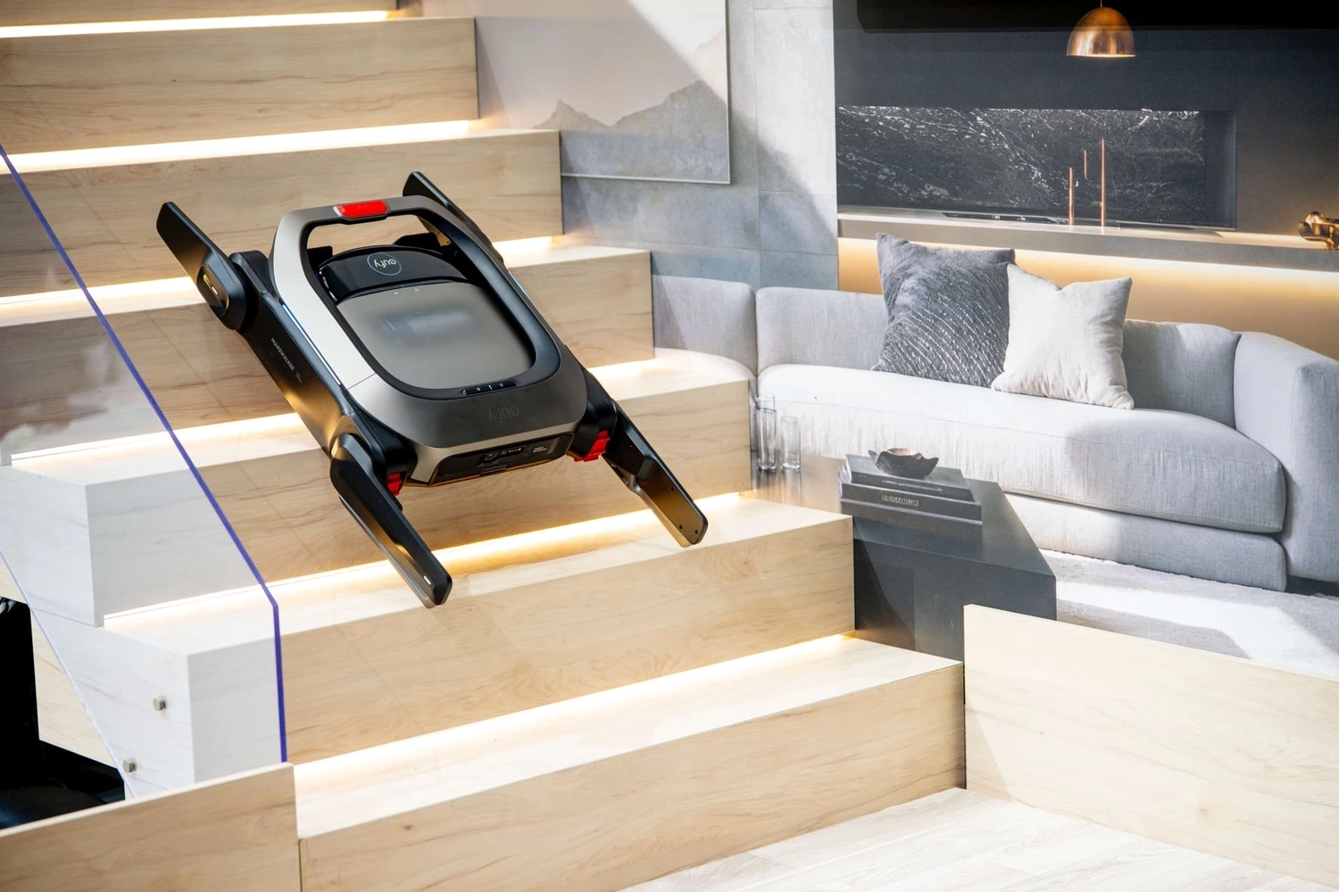 Eufy Unveils MarsWalker Stair-Climbing Carrier for Robot Vacuums